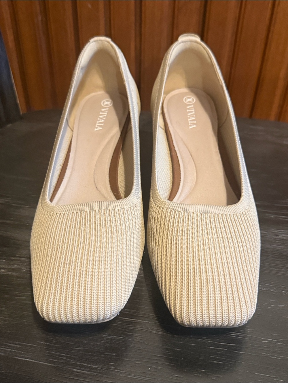 Like New Vivaia Melody Pro Square-Toe Chunky Block Heels (EU 39) US 8.5